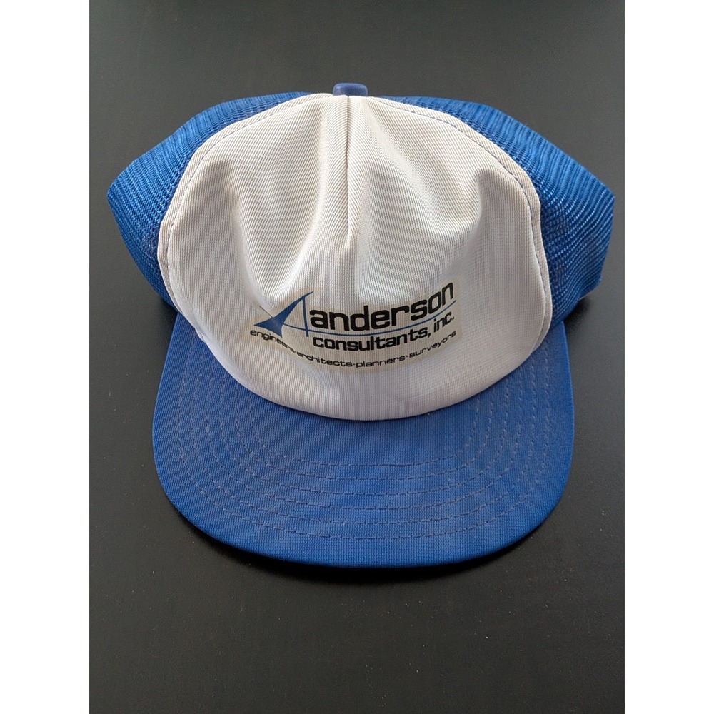 Anderson Consultants Construction‎ Hat Snapback Trucker OSFM Blue